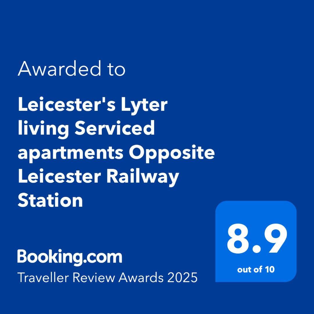 Leicester'S Lyter Living Serviced Apartments Opposite Leicester Railway Station 외부 사진
